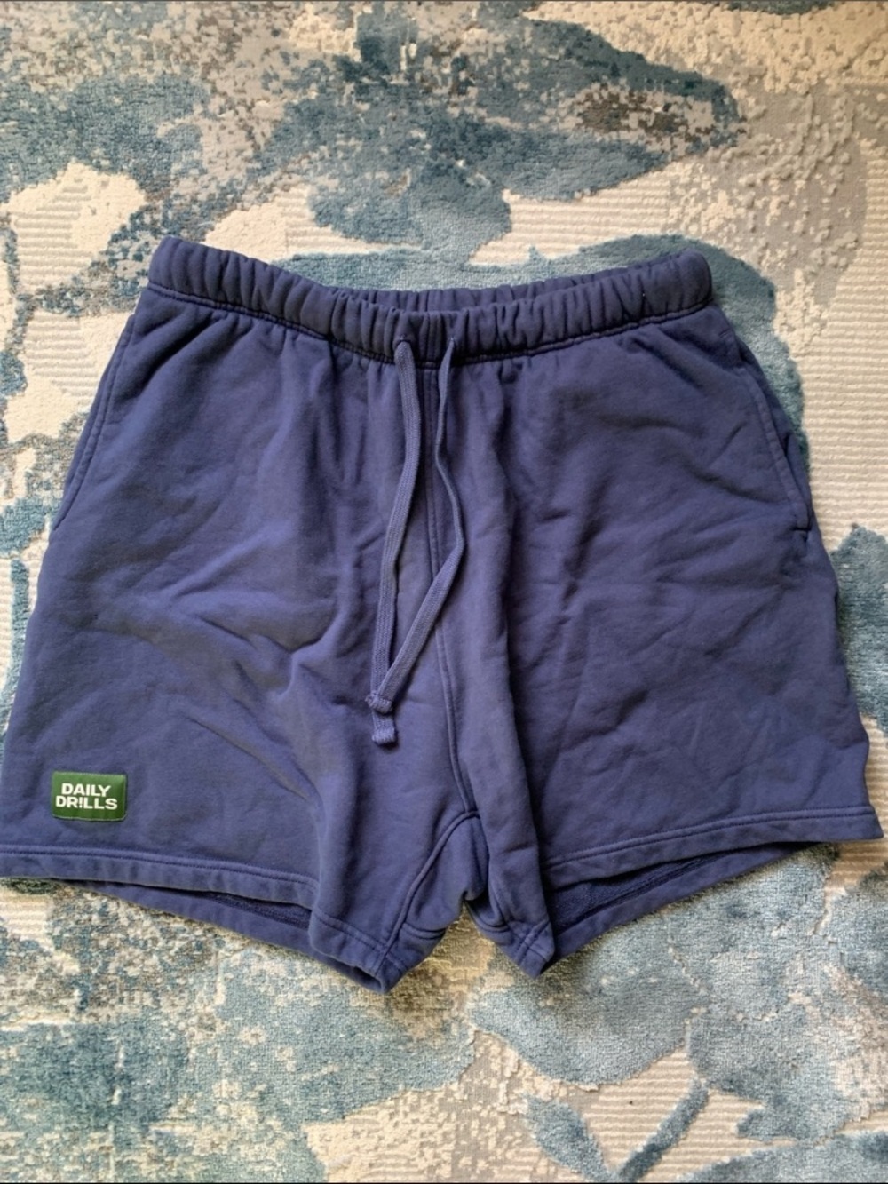 Daily Drills Navy Sweat Shorts